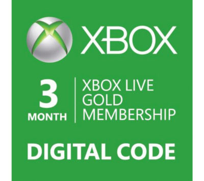 MICROSOFT  Xbox LIVE Gold Membership 3 Month Subscription